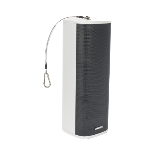 Bocina (Altavoz IP) | Tipo Columna | 60 Watts | Exterior IP66 | Entrada de alarma |  Voceo en tiempo real | Calendarización de audios | Micrófono y altavoz integrado