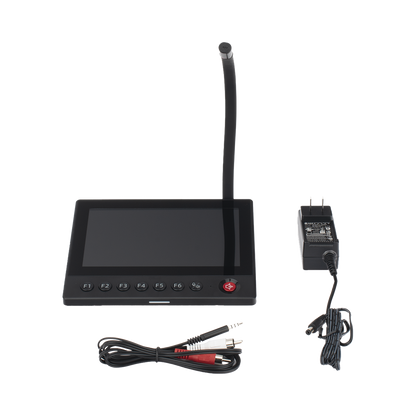 Micrófono IP | 12 VCD |  Pantalla Touch 7" | Transmisión en Tiempo Real | Integración con HikCentral Professional