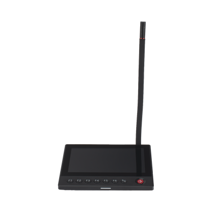 Micrófono IP | 12 VCD |  Pantalla Touch 7" | Transmisión en Tiempo Real | Integración con HikCentral Professional