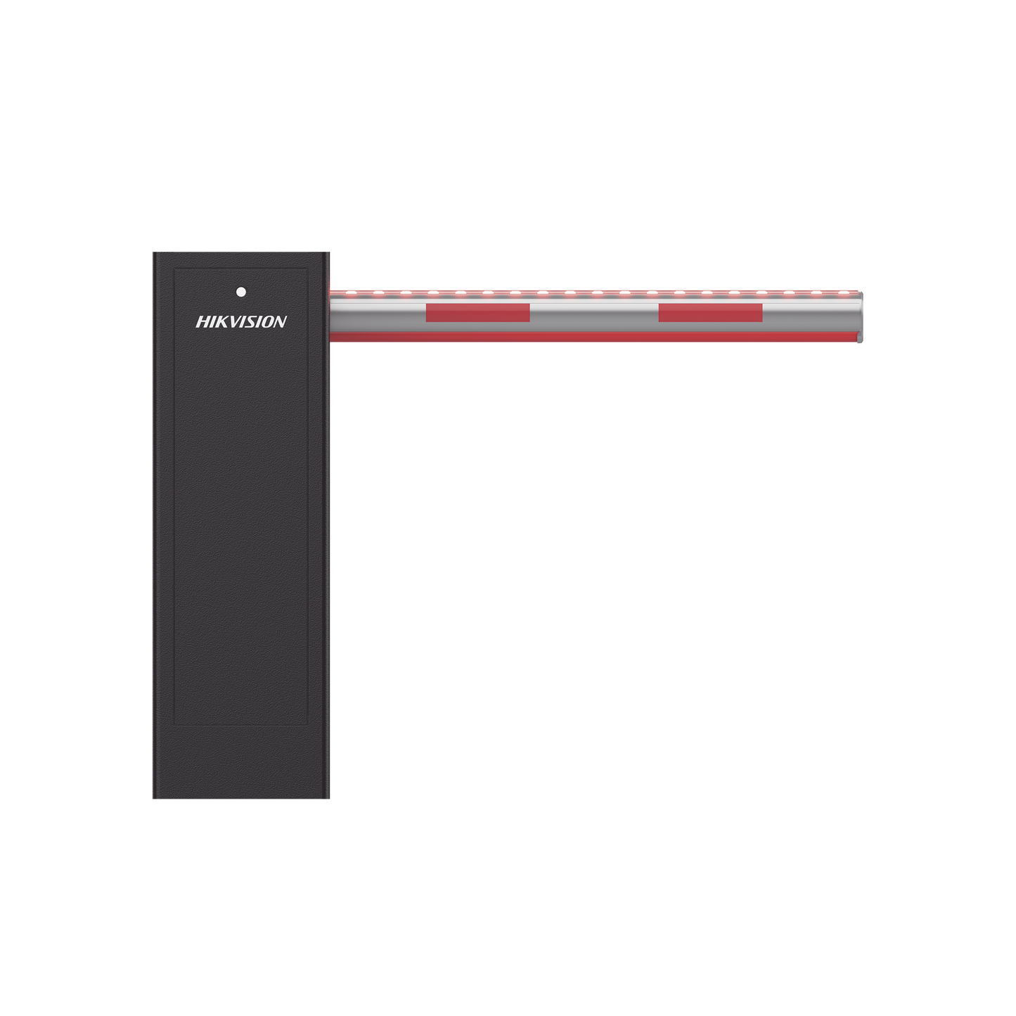 Barrera Vehicular Derecha / Brazo con Iluminación LED de 4 mts Incluido  / 3 Seg para Apertura / Cierre Automático con Tiempo Configurable / 5,000,000 MCBF / Compatible con Cualquier Control de Acceso