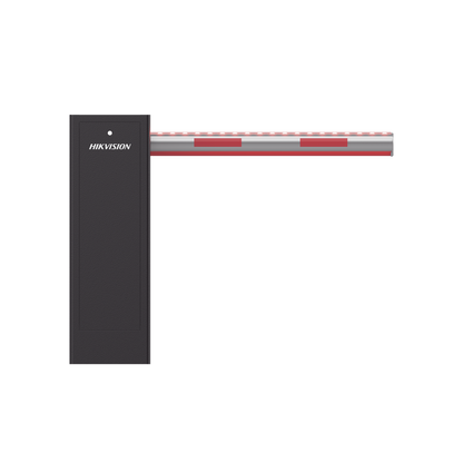 Barrera Vehicular DERECHA / Brazo Iluminado Rojo/Verde de 4 mts Incluido  / 3 Seg para Apertura / Cierre Automático con Tiempo Configurable / 5,000,000 MCBF / Compatible con Cualquier Control de Acceso