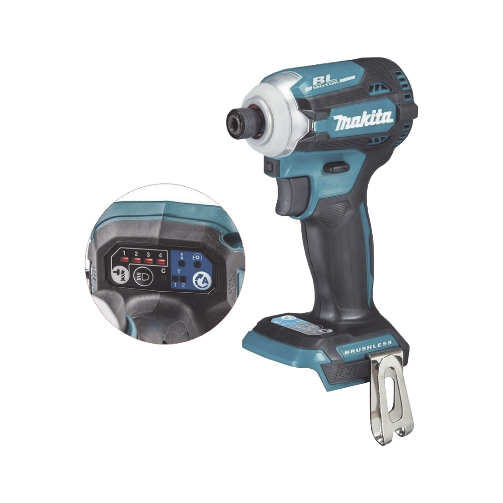 Atornillador de Impacto 18 Vcc, 3,800 RPM, 180N.m. Incluye: estuche MAKPAC, Cargador y 2 Bat. 5Ah