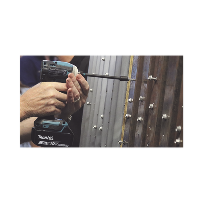 Atornillador de Impacto 18 Vcc, 3,800 RPM, 180N.m. Incluye: estuche MAKPAC, Cargador y 2 Bat. 5Ah