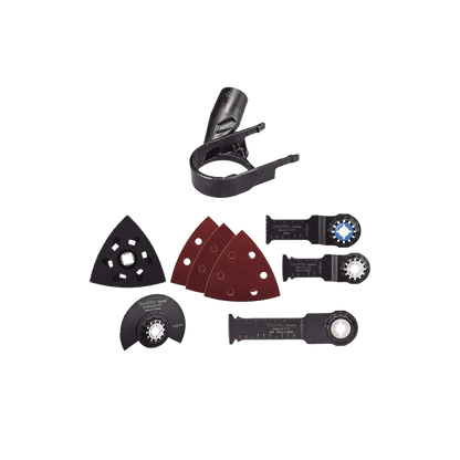 Multiherramienta Oscilante Inalámbrica de 18V, incluye 2 Baterías  BL1850B de 5.0 A, Cargador DC18RC, Accesorios y Estuche Makpac