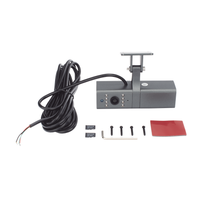 Cámara Dashcam, con evidencia fotográfica y grabación con almacenamiento en memoria, Visión Día y Noche, Compatible con FMC125 y FMC650.