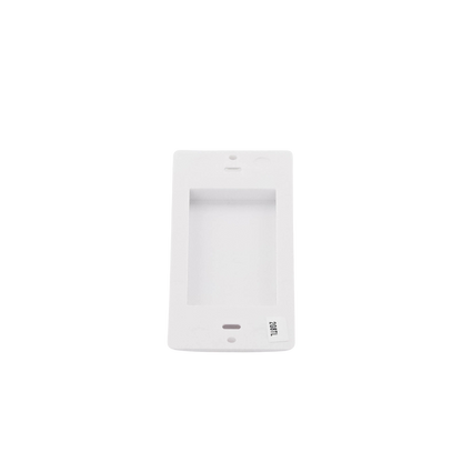 Placa ciega de pared color blanco
