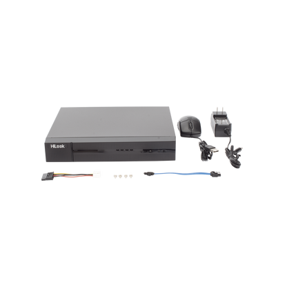 DVR 4 Canales TurboHD + 1 Canal IP / 2 Megapíxel (1080p) Lite / Acusense Lite (Evita Falsas Alarmas) / Audio por Coaxitron / 1 Bahía de Disco Duro / H.265+ / Salida de Vídeo Full HD