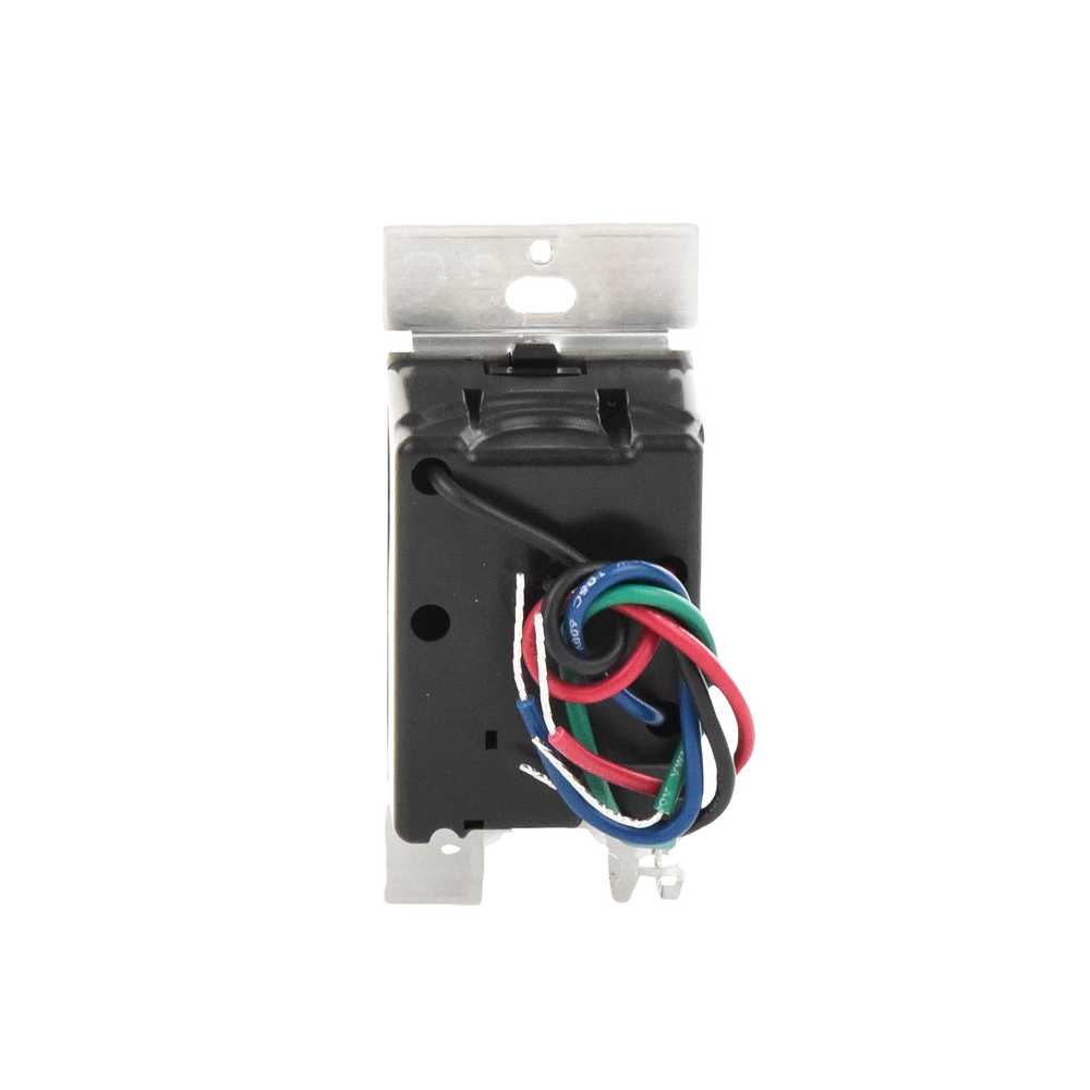 (Caseta Wireless) Atenuador de pared. Aumenta/Disminuye Intensidad de Iluminación.  No requiere cable neutro. 150W LED / 600W INC/HAL