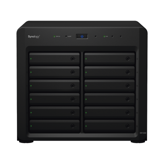 Unidad de expansión con 12 bahías / Hasta 216 TB