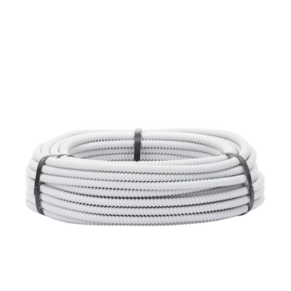 Tuberia flexible (Vaina) diflex, PVC Auto-extinguible, de 10 mm, rollo de 30 m