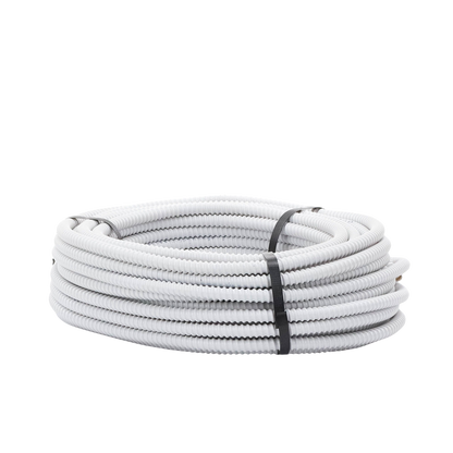 Tuberia flexible (Vaina) diflex, PVC Auto-extinguible, de 10 mm, rollo de 30 m
