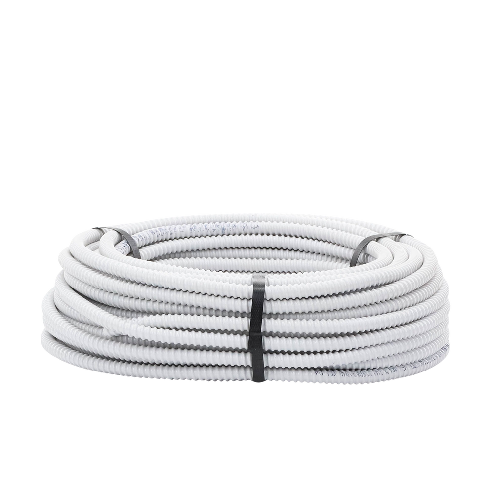 Tuberia flexible (Vaina) diflex, PVC Auto-extinguible, de 10 mm, rollo de 30 m