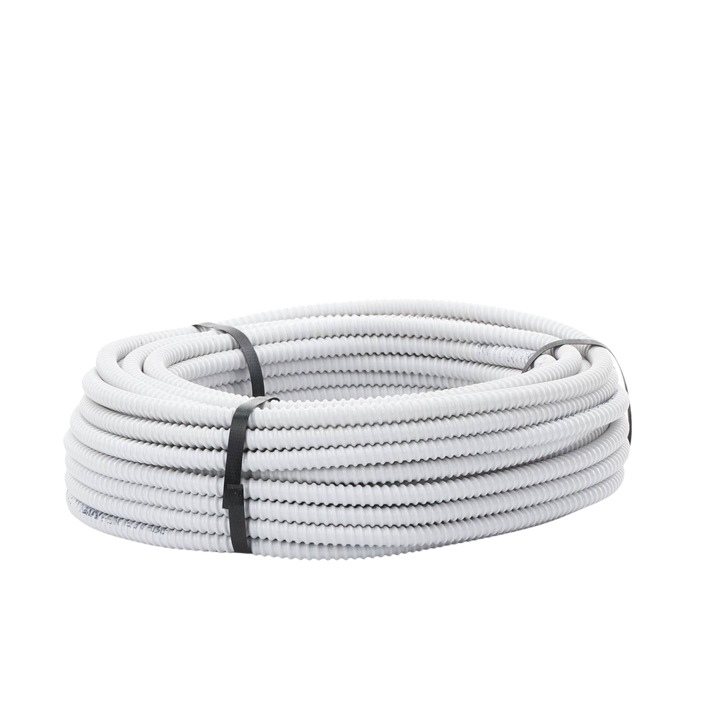 Tuberia flexible (Vaina) diflex, PVC Auto-extinguible, de 10 mm, rollo de 30 m