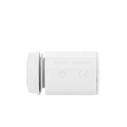 Conector de tubería rígida a caja (Racor), PVC Auto-extinguible, de 50 mm