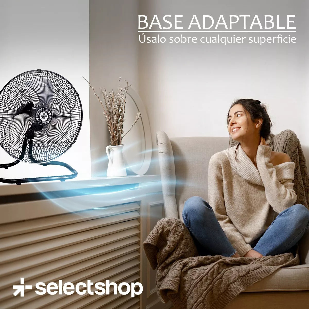 Ventilador 3 En 1 220V de 3 velocidades 45cm