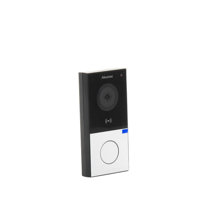 DOORBELL / WIFI / 100% en la Nube / POE / Bluetooth / NFC / Lector de Tarjetas MIFARE / Notificación en APP /  Llamada Telefónica / SIP / ONVIF / IP65 / Cámara 2 MP / Botón con Iluminación / Control de 1 Puerta