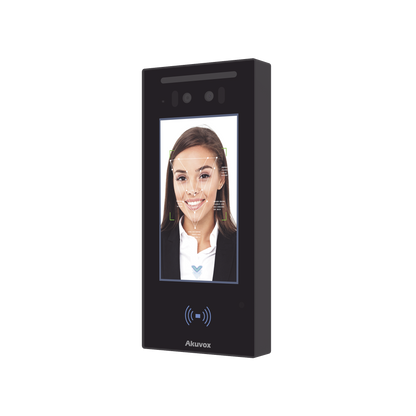 Frente de Calle / Ideal para fraccionamientos / Administración 100% en la Nube / Notificación a APP / Llamada Telefónica / SIP / ONVIF /Reconocimiento Facial / QR y PIN para Visitas desde la APP / IP65 / Bluetooth / NFC