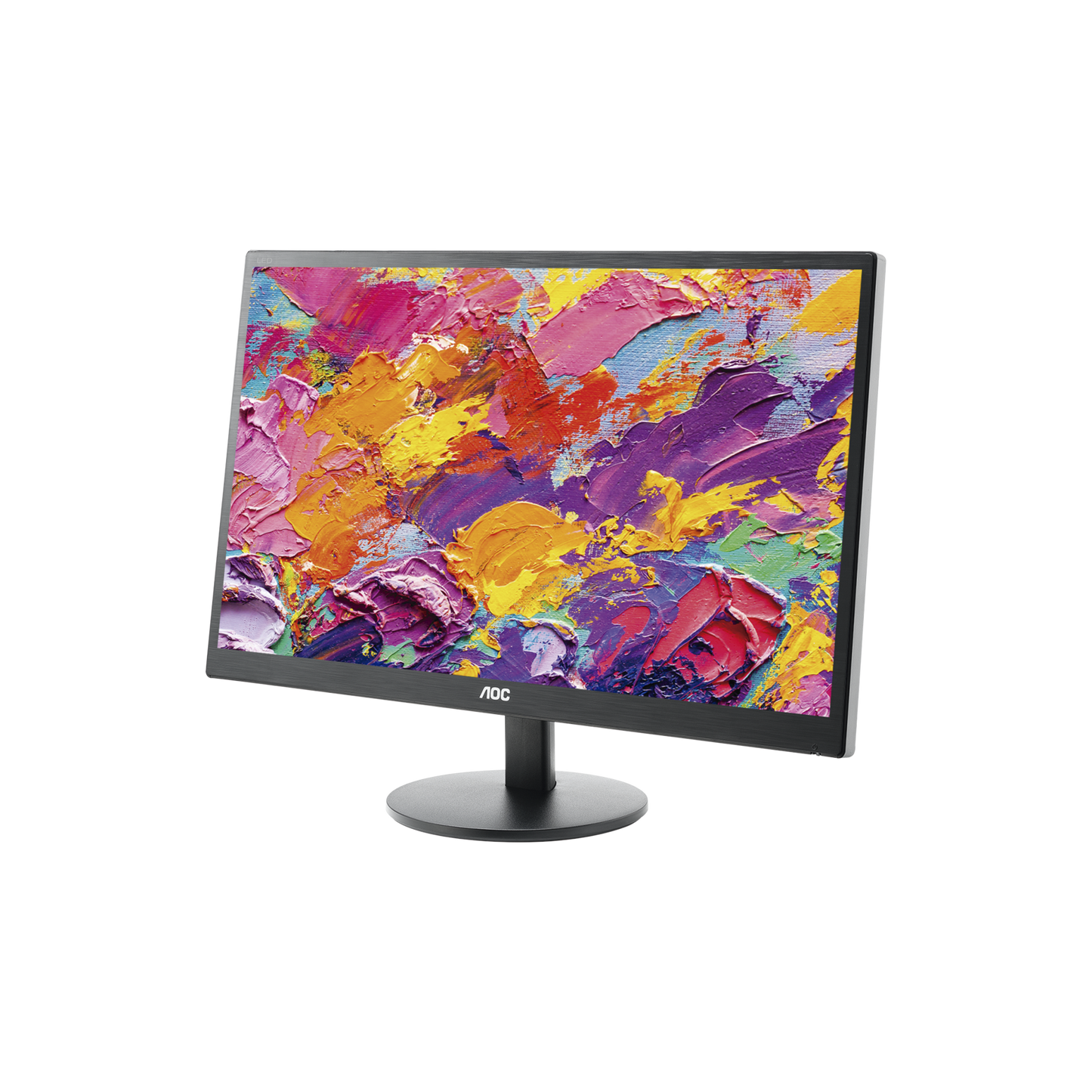 Monitor  LED de 22", Resolución 1920 x 1080 Pixeles con Entradas de Video HDMI/VGA