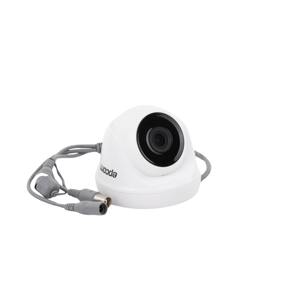 Turret TURBOHD 5 Megapíxel / 85° de Visión / Lente 2.8 mm / Interior / IR EXIR 20 mts / TVI-AHD-CVI-CVBS / Policarbonato