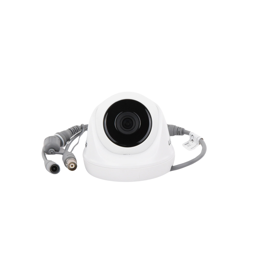 Turret TURBOHD 5 Megapíxel / 85° de Visión / Lente 2.8 mm / Interior / IR EXIR 20 mts / TVI-AHD-CVI-CVBS / Policarbonato