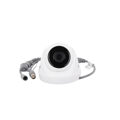 Turret TURBOHD 5 Megapíxel / 85° de Visión / Lente 2.8 mm / Interior / IR EXIR 20 mts / TVI-AHD-CVI-CVBS / Policarbonato
