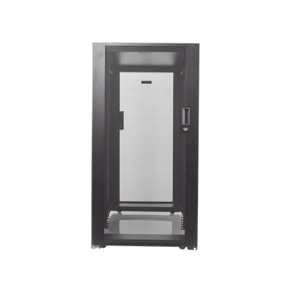 Gabinete Profesional de Telecomunicaciones, de Piso, 24 UR, 600 mm de Ancho y 1070 mm de Profundidad, Color Negro