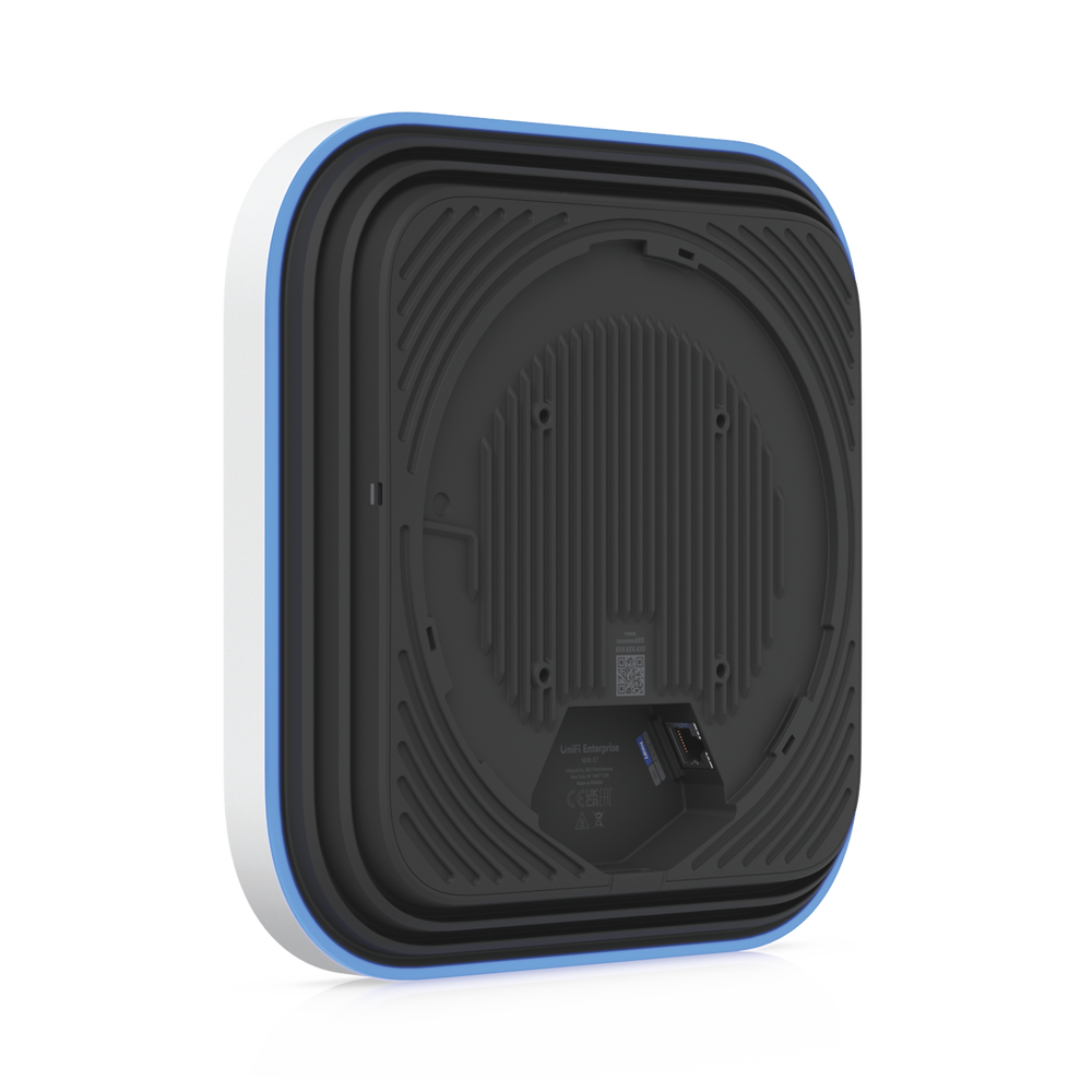UniFi Enterprise Access Point E7, WiFi 7, 2.4/5/6GHz, 10 Cadenas Espaciales, Analizador Espectral en Tiempo Real, Hasta 1000 Dispositivos, (1) Puerto 10G RJ45 y (1) Puerto 1G RJ45 para Alta Disponibilidad de Energía y Datos
