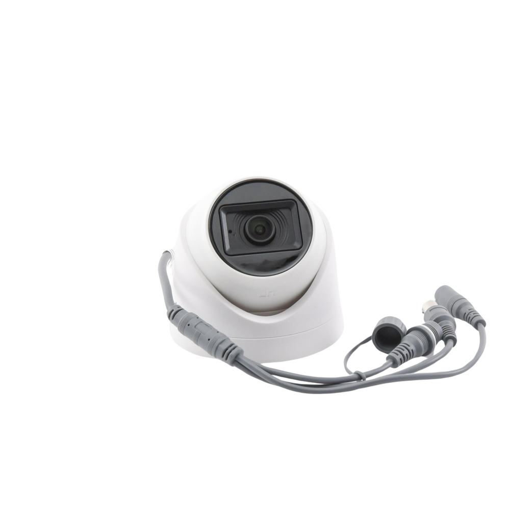 AUDIO POR COAXITRON / Domo TURBOHD 2 Megapixel (1080p) / Gran Angular 106° / Lente 2.8 mm / 20 mts IR EXIR / Interior / 4 Tecnologías / dWDR