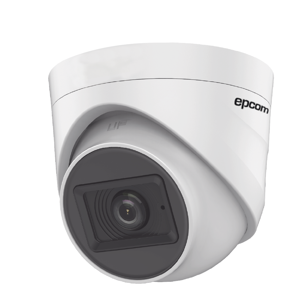 AUDIO POR COAXITRON / Domo TURBOHD 2 Megapixel (1080p) / Gran Angular 106° / Lente 2.8 mm / 20 mts IR EXIR / Interior / 4 Tecnologías / dWDR
