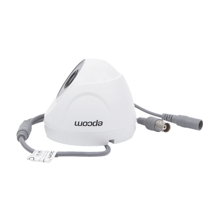 Eyeball TURBOHD 2 Megapixel (1080p) / Gran Angular 103° / Lente 2.8 mm / EXIR Inteligente 20 mts / Interior / TVI-AHD-CVI-CVBS / dWDR