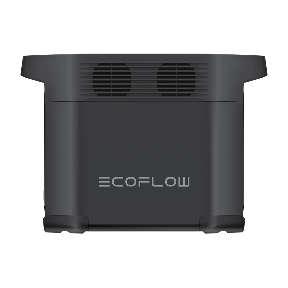 Estación de Energía Portátil de 980Wh Litio LFP / 10 Puertos AC 500 W (Max. 1000W) / 2 USB-C 100W / Cargador de Coche 10A a 12.6V / Conectividad WiFi y Bluetooth (App) / Carga Solar 500W Max.