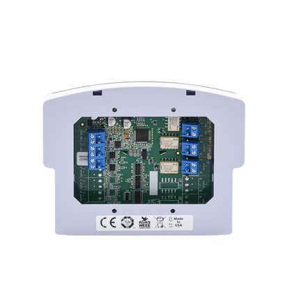 Detector de temperatura y humedad, capacidad 2 zonas, incluye una zona con sensor de temperatura y 1 zona libre