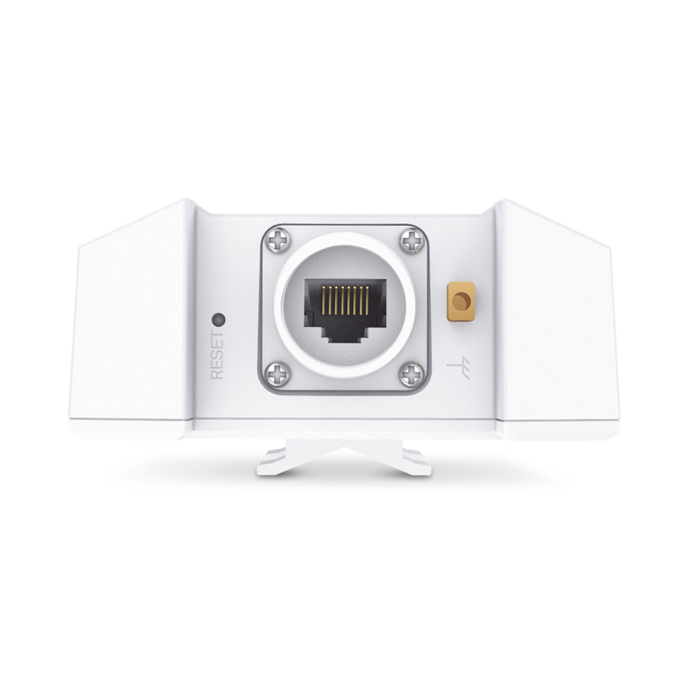 Punto de Acceso Omada Exterior-Interior / Wi-Fi 6 AX1800 MU-MIMO 2x2 / Mesh Omada / Alta Densidad de Usuarios / Configuración por Controlador o Stand-Alone / Para Montaje en Mástil/ Pared / Alimentación PoE+