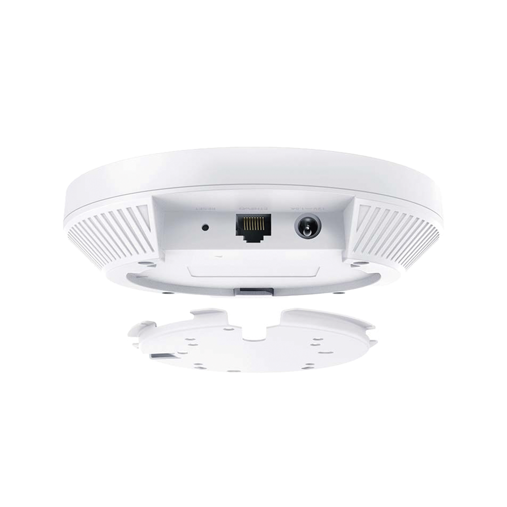 Punto de Acceso Omada / Wi-Fi 6 AX1800 MU-MIMO 2x2 / Mesh Omada / Alta Densidad de Usuarios / Configuración por Controlador o Stand-Alone / Para Montaje en Techo/pared / Alimentación PoE+