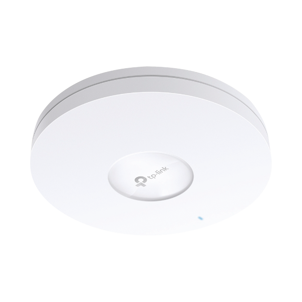 Punto de Acceso Omada / Wi-Fi 6 AX1800 MU-MIMO 2X2 / Omada Mesh / Alta Densidad de Usuarios / Configuración por Controlador o Stand-Alone / Para Montaje en Techo-pared / Alimentación PoE+