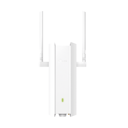 Punto de Acceso Omada Exterior / Wi-Fi 6 AX1800 MU-MIMO 2x2 / Mesh Omada / Alta Densidad de Usuarios / Carcasa Resistente IP67 / Configuración por Controlador o Stand-Alone / Para Montaje en Mástil/ Pared / Alimentación PoE+
