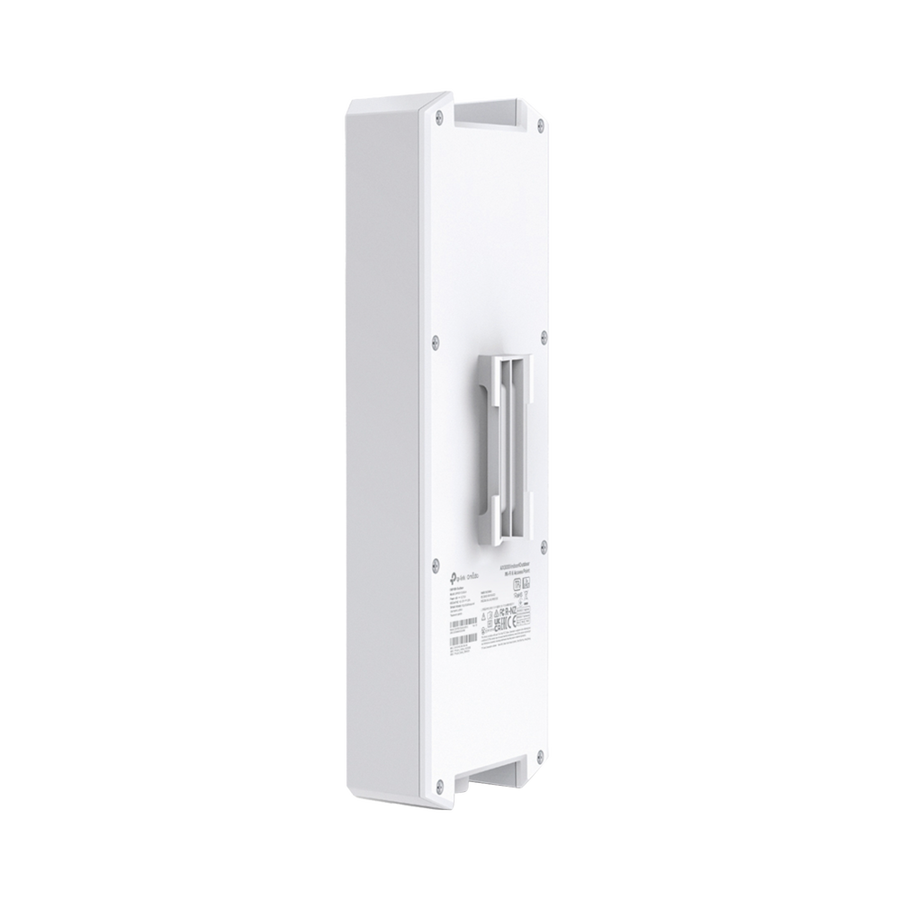 Punto de Acceso Omada Exterior-Interior / Wi-Fi 6 AX3000 MU-MIMO 2x2 / Mesh Omada / Alta Densidad de Usuarios / Configuración por Controlador o Stand-Alone / Para Montaje en Mástil/ Pared / Alimentación PoE+