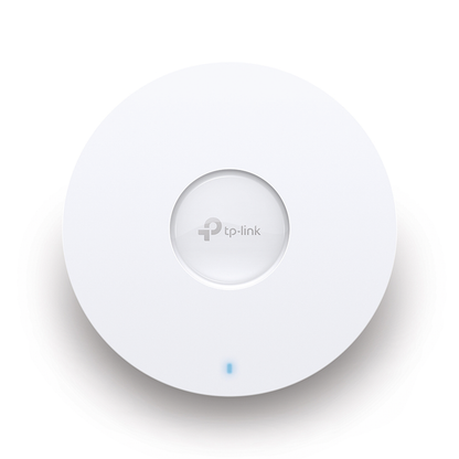 Punto de Acceso Omada / Wi-Fi 6 AX5400 MU-MIMO 4x4 /  Mesh Omada / Alta Densidad de Usuarios / Configuración por Controlador o Stand-Alone / Para Montaje en Techo/pared / Alimentación PoE+