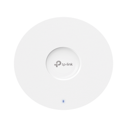 Punto de Acceso Omada Ultra-Rango / Wi-Fi 6 AX6000 MU-MIMO 4x4 /  Mesh Omada / Alta Densidad de Usuarios / Configuración por Controlador o Stand-Alone / Para Montaje en Techo/pared / Alimentación PoE+