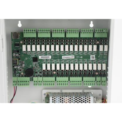 Controlador de Elevador IP Para 32 Pisos / Gestión 100% en la Nube / Interfaz Web / Pases Temporales desde App / Activación de Pisos desde App/ Wiegand / POE / 20,000 Tarjetas /100,000 Eventos / Compatible con Videoporteros Akuvox