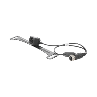 Sistema alámbrico de reversa con cámara y monitor de 4.3 pulgadas, Incluye cámara para placa de  170°
