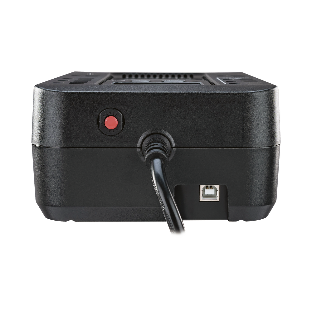 UPS de 450 VA/260 W, Topología Standby con Modo Ahorrador ECO, Entrada 120 Vca NEMA 5-15P, Con 8 Tomas NEMA 5-15R