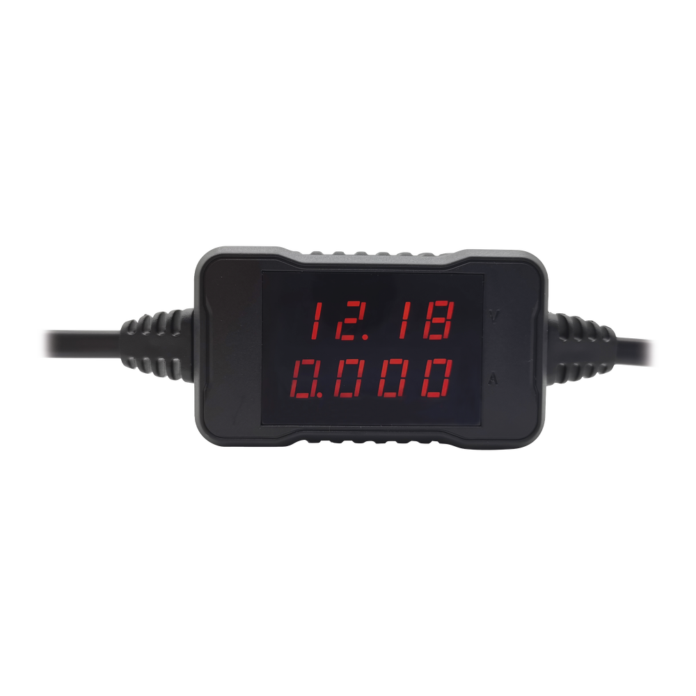 Medidor Portátil de Voltaje y Corriente / MIDE EL VOLTAJE Y CORRIENTE QUE LLEGA A TU CAMARA, así como la CAIDA DE TENSION / Muestra en el Display la Información / Rango de Medición 3 .6Vcc ~ 15Vcc.
