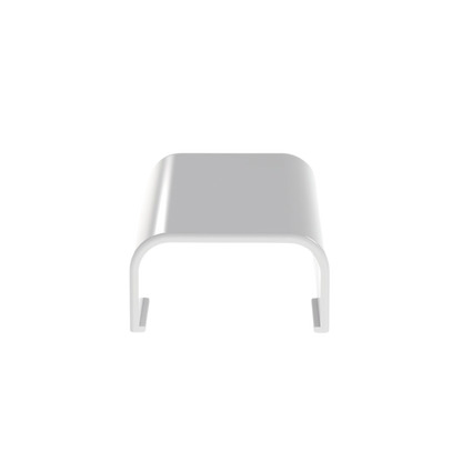 Tapa Final, para uso con canaleta LD5, material ABS, Color Blanco