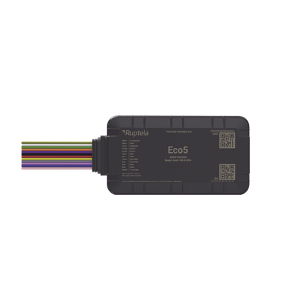 Dispositivo de Rastreo Vehicular / Conectividad LTE Cat1 y LTE-M / BLE 5.0 / GNSS U-blox / Carcasa IP54 / Batería Interna de Respaldo / Detecta Interferencias