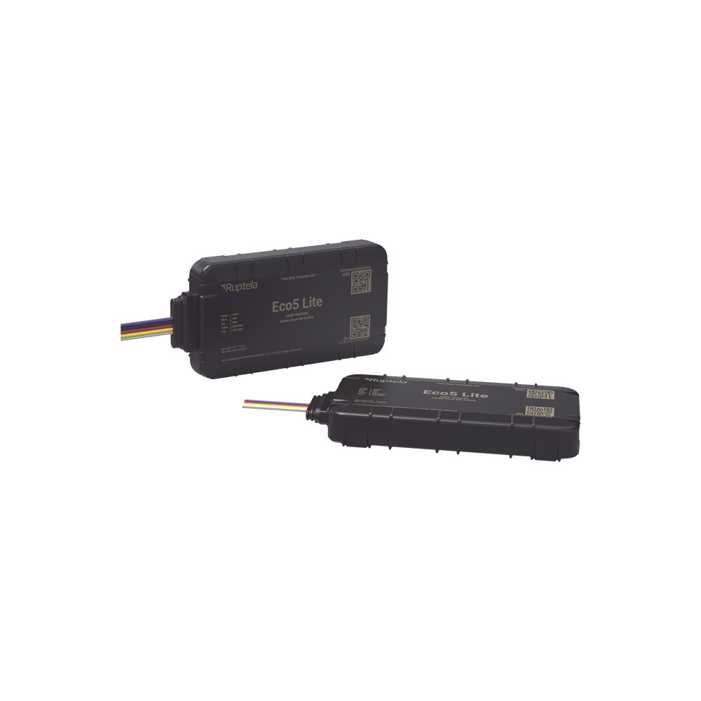 Rastreador Vehicular y Monitoreo de Flota / BLE 5.0 y GNSS / LTE CAT1 y LTE-M con Respaldo 2G / GNSS U-blox / MiKado IP54 / -20 °C a +40 °C / Acelerómetro de 3 Ejes / Suministro 9-32 V / Batería Interna