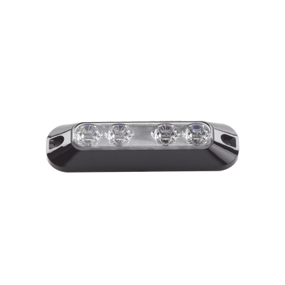 Luz Perimetral , 4 LEDs Ultra Brillantes, color Ambar