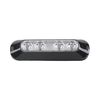 Luz perimetral, 4 LEDs Ultra Brillantes, color Rojo / Azul