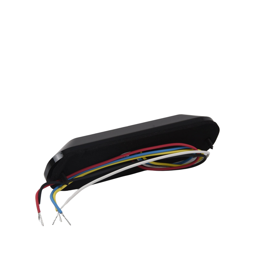 Luz perimetral, 4 LEDs Ultra Brillantes, color Rojo / Claro