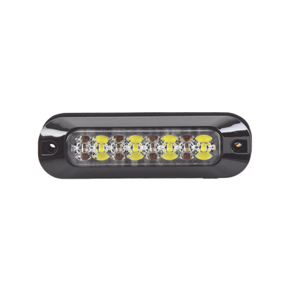 Luz Auxiliar Serie X3744, 8 LEDs Ultra Brillantes, color rojo claro.